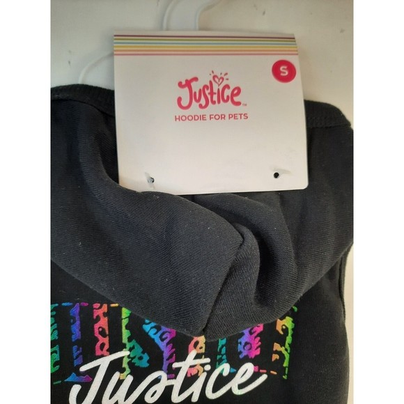 Dog Black Fleece Jacket Hoodie Size Small, Jack Russell, Pug, Shih Tzu 13 In - Picture 2 of 9